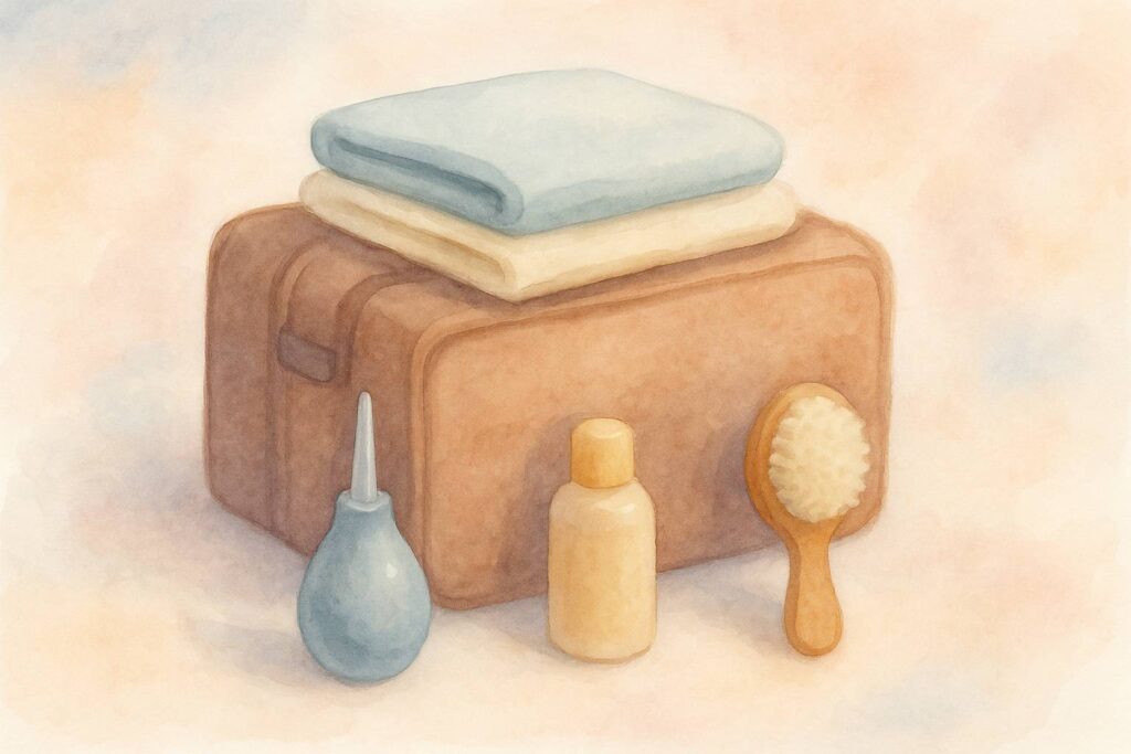 Les outils discrets à glisser dans sa valise de naissance respectée