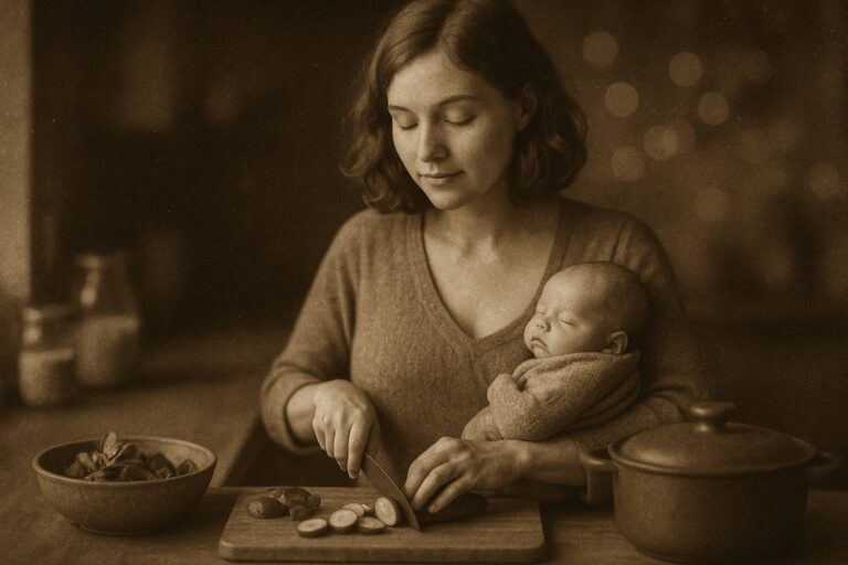 Préparer un post-partum nourrissant (sans s’épuiser)