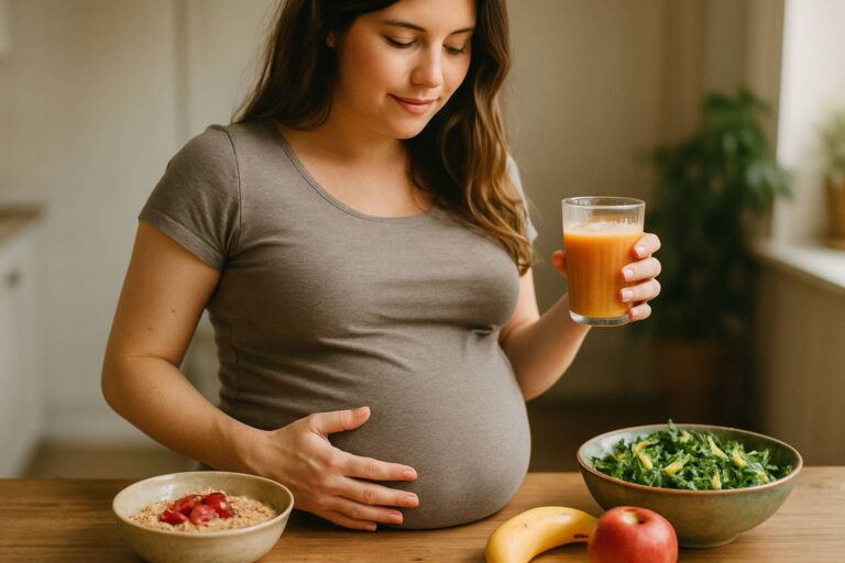 Dernier mois de grossesse : recettes douces et toniques pour nourrir corps et esprit