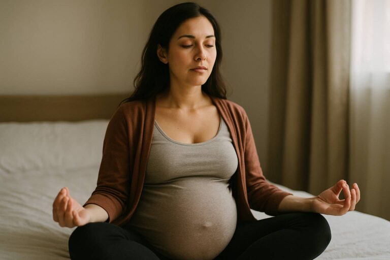 Le pouvoir du silence intérieur dans la préparation à l’accouchement physiologique