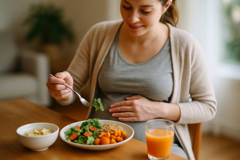 Manger léger et énergisant quand on attend bébé : conseils et plats simples à adopter