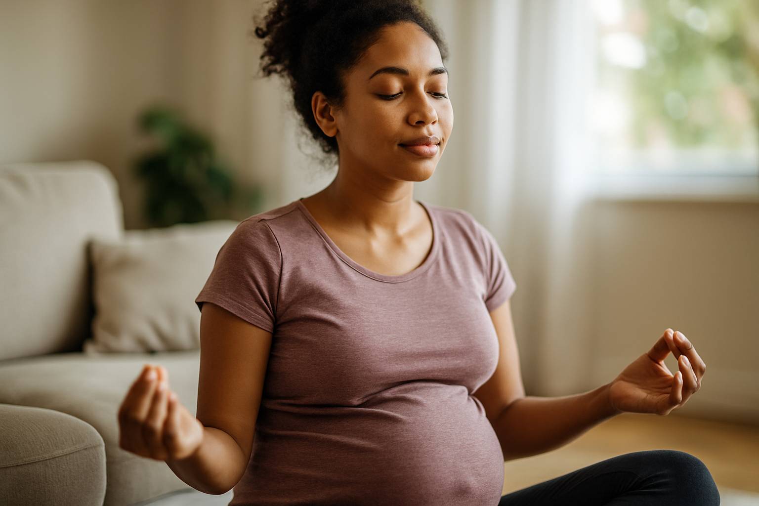 Méditer avec son bébé in utero : une communication subtile