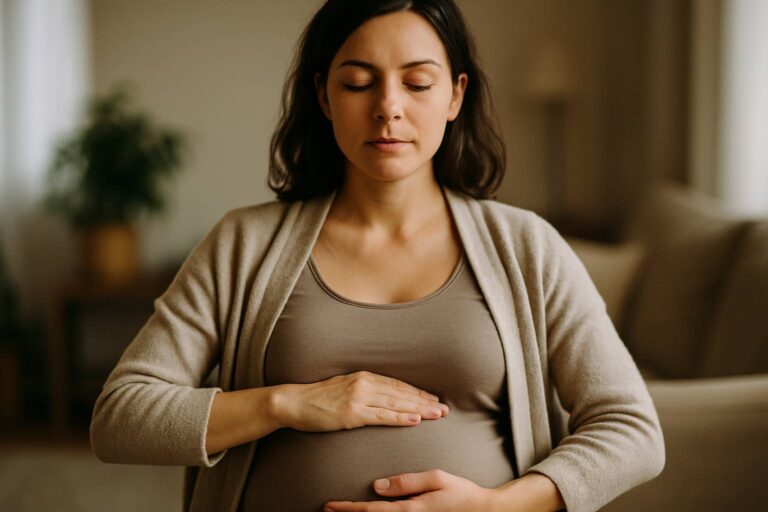 Trouver le silence intérieur pour accueillir bébé en confiance