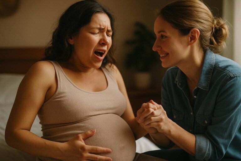 Gérer la douleur sans peur : techniques simples pour un accouchement respecté