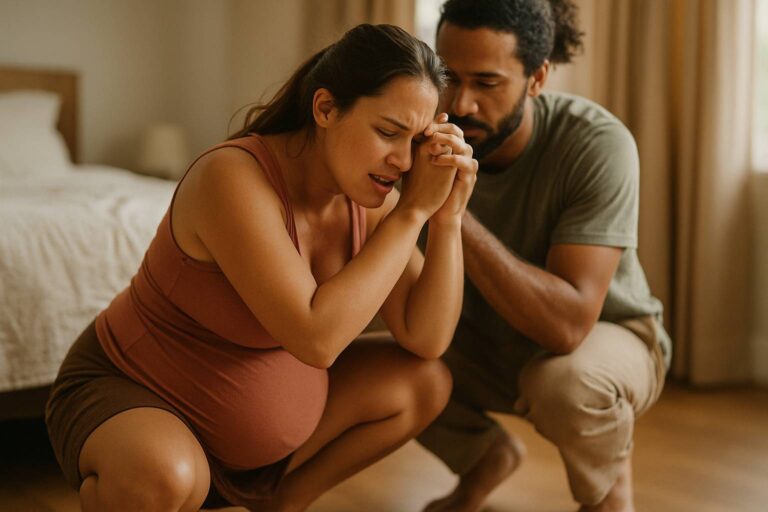 Trouver sa posture idéale pour un accouchement physiologique tout en douceur