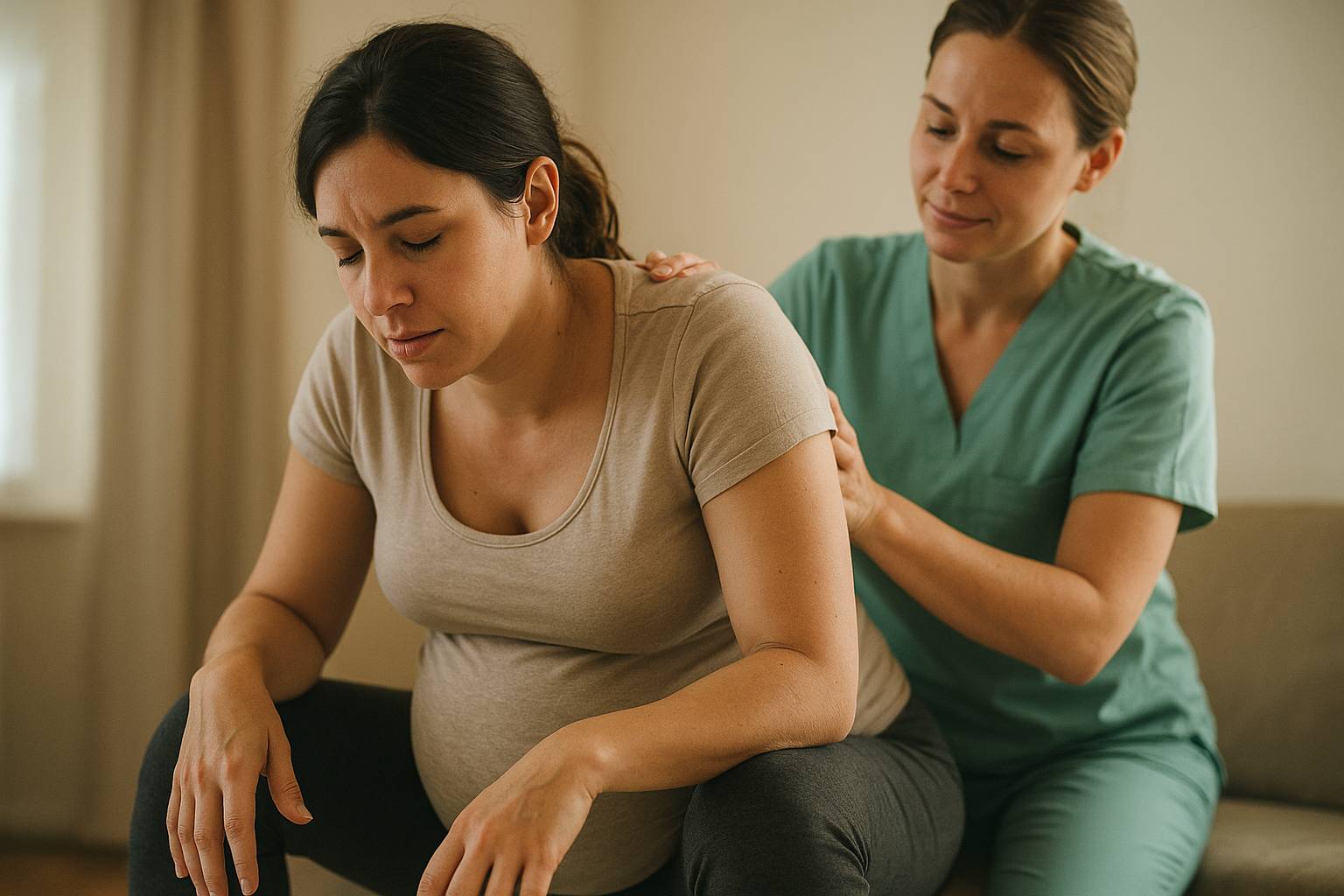 Accoucher en confiance : les postures qui respectent votre corps