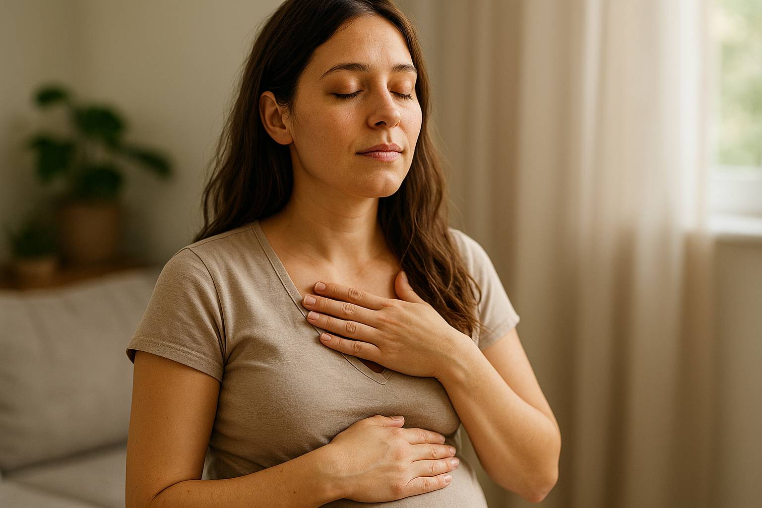 Respirer pour accueillir bébé : techniques simples pour un accouchement physiologique serein