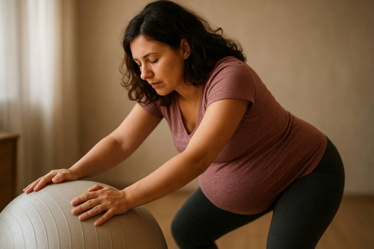 Les postures qui soutiennent le rythme naturel de votre accouchement