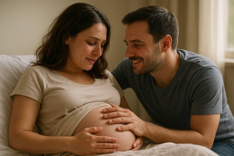 Comment impliquer son partenaire dans une naissance respectueuse et douce